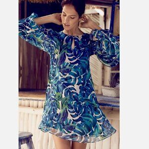 Anthropologie Patrerre Swing Dress Chloe Oliver Large NWT